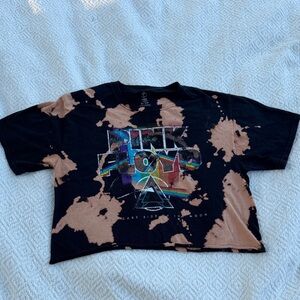 Pink Floyd Black and Tan Graphic Tee Sz S